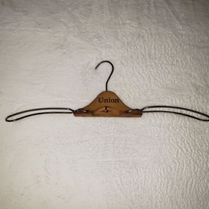 Antique Wooden Clothing Hanger